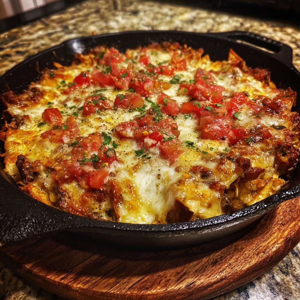 Rotisserie Chicken Taco Casserole