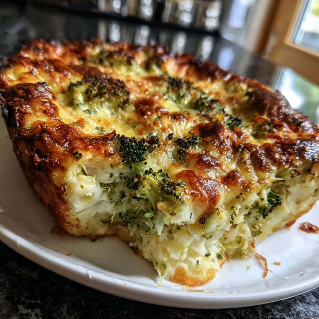 Rotisserie Chicken And Broccoli Bake
