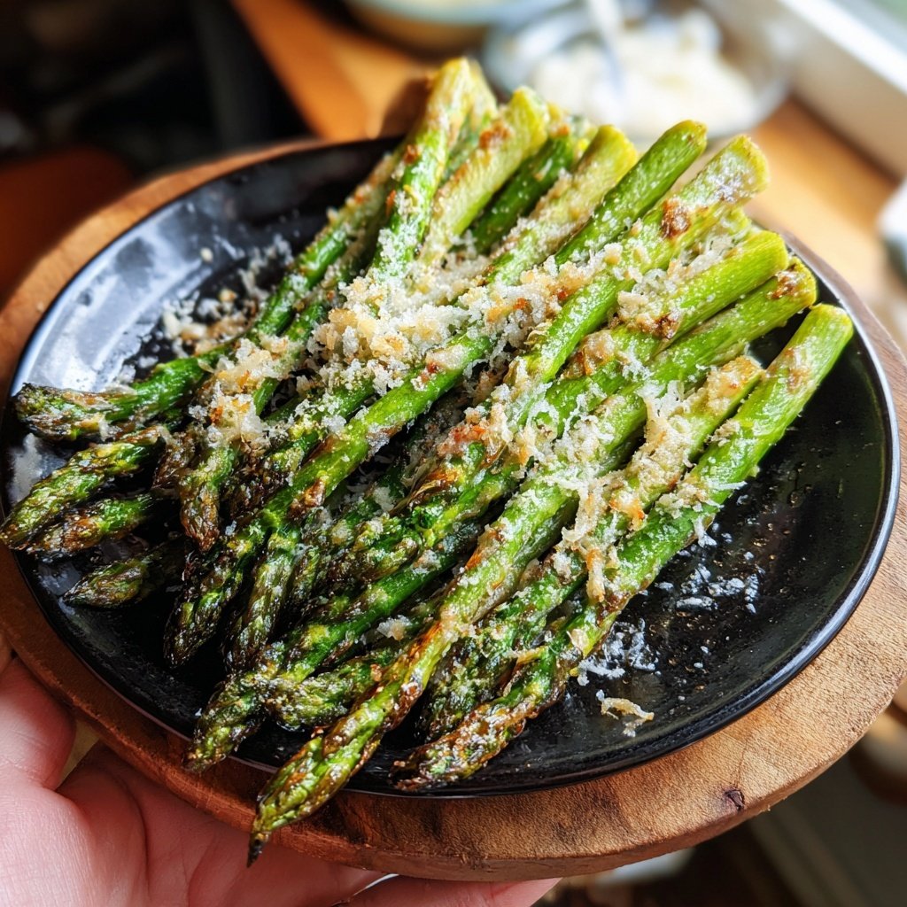 Garlic Parmesan Asparagus