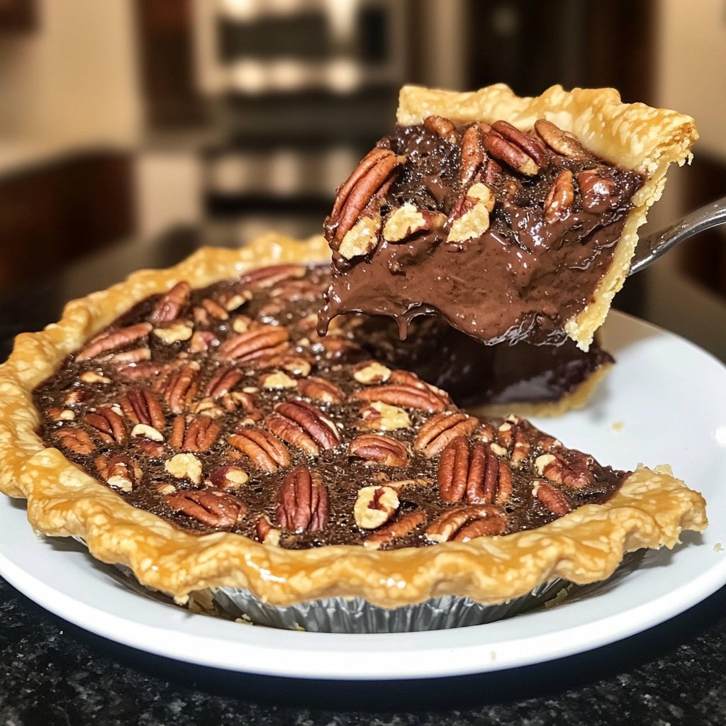 Texas Chocolate Pecan Pie