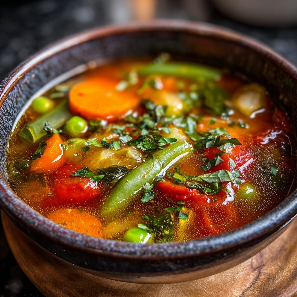 Spring Garden Vegetable Soup