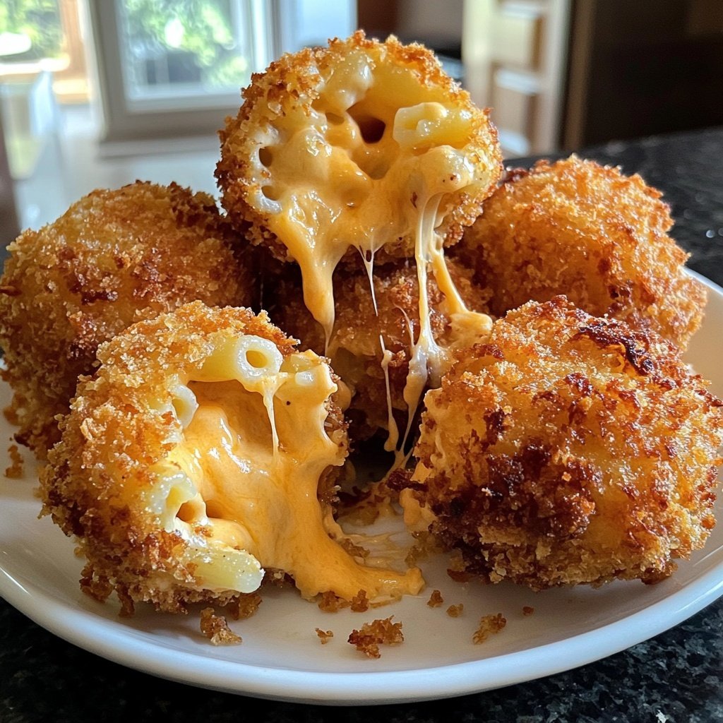 Fried Mac and Cheese Bites