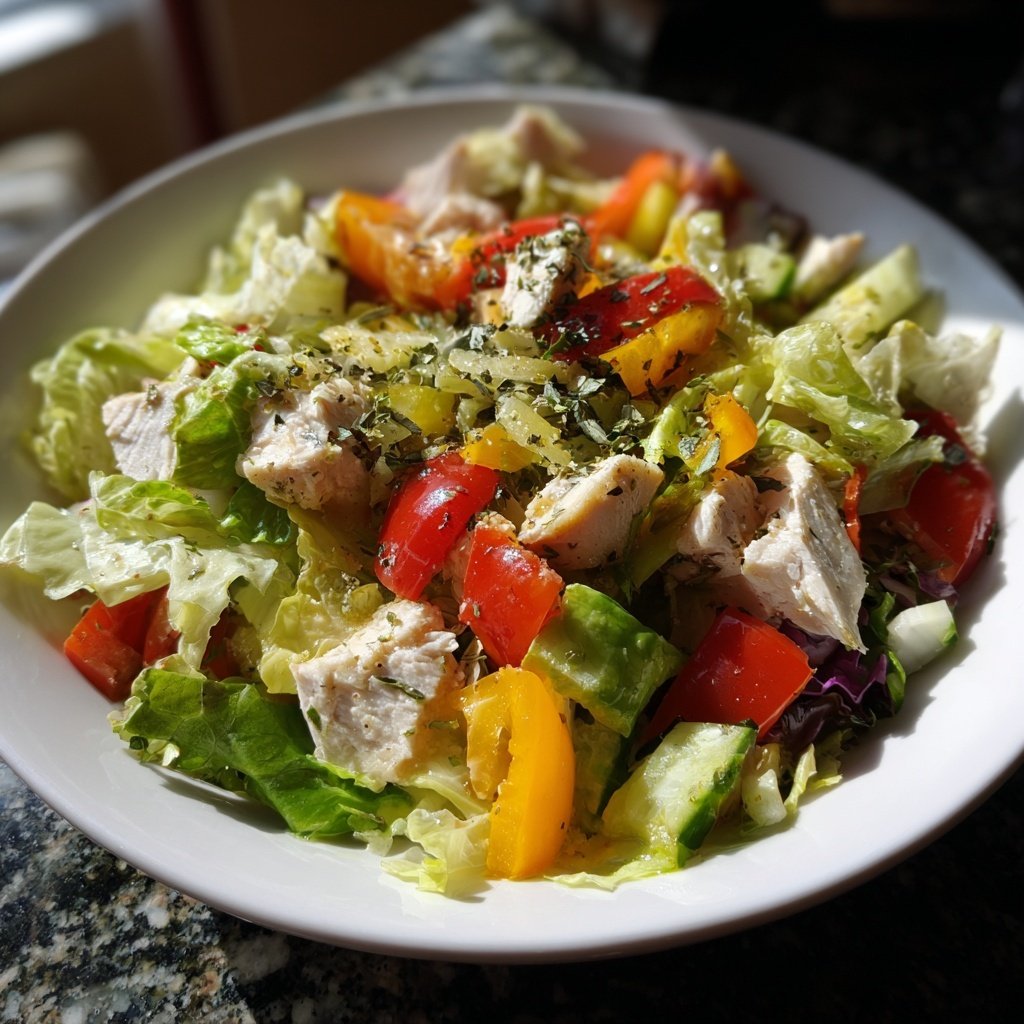 Simple Spring Chicken Salad