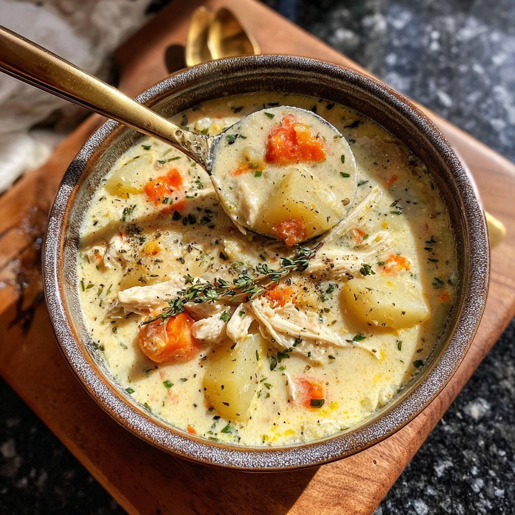 Creamy Potato Chicken Chowder
