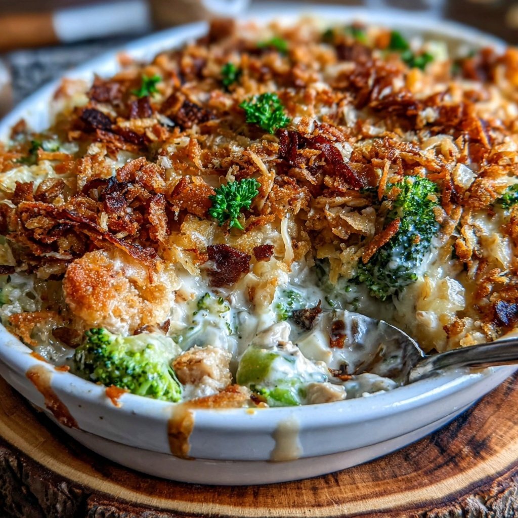 Rotisserie Chicken And Broccoli Casserole