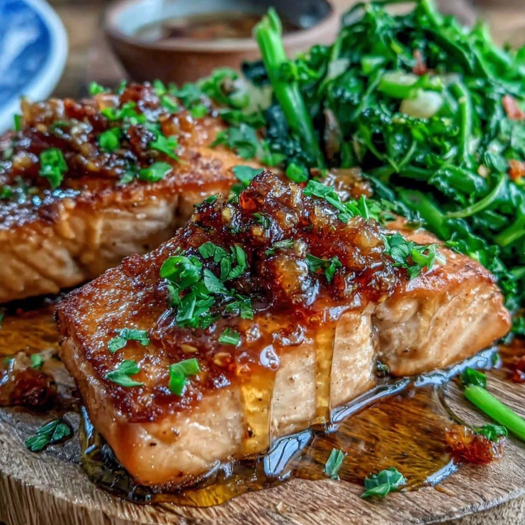 Easy Healthy Honey Garlic Salmon
