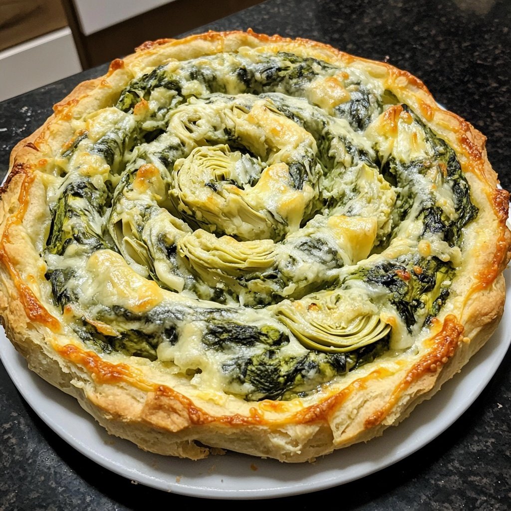Spinach Artichoke Swirls