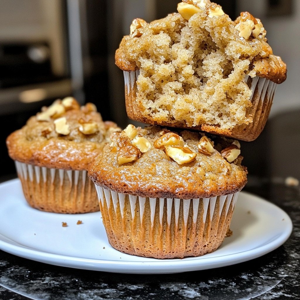 Banana Bread Muffins Recipe