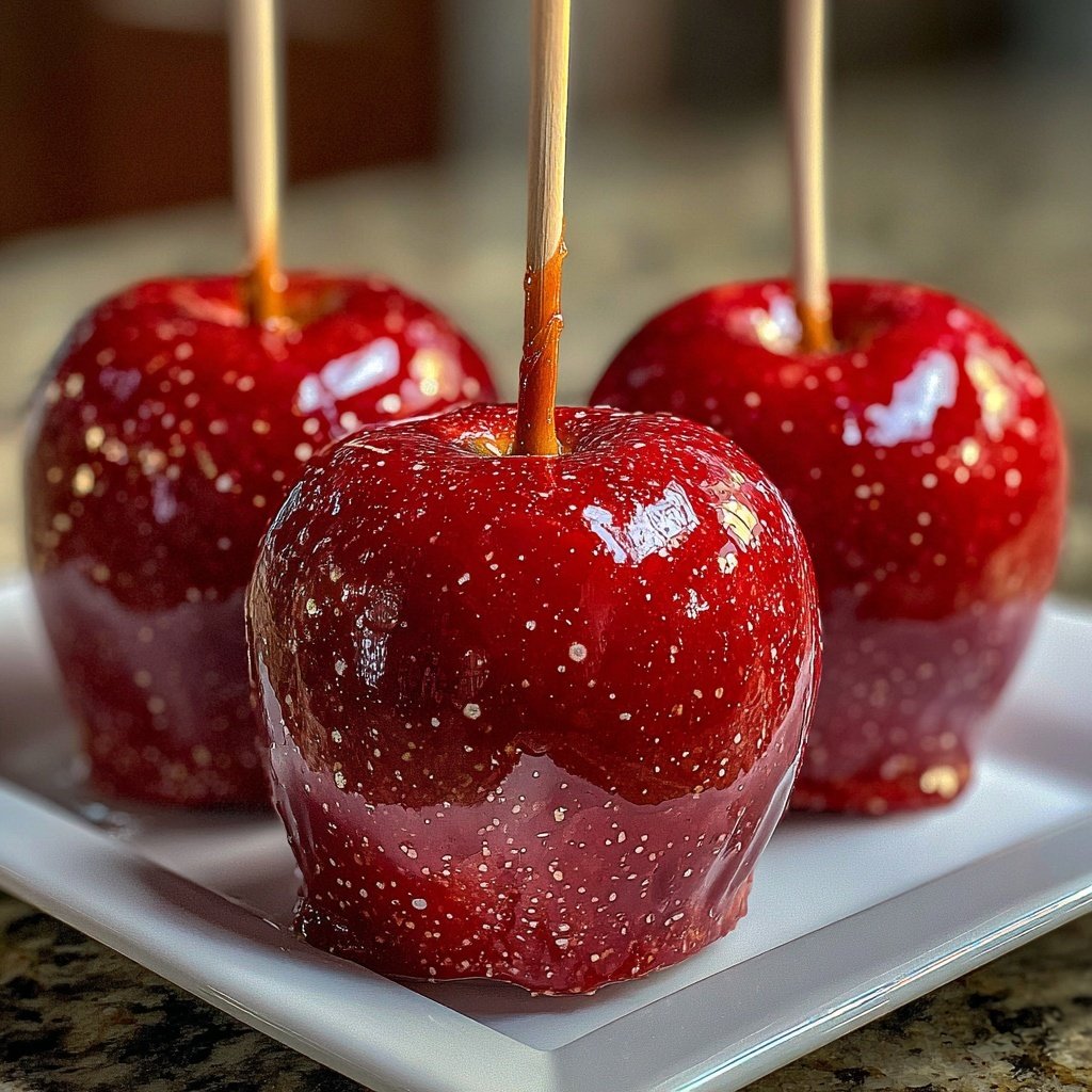 Classic Red Candy Apples