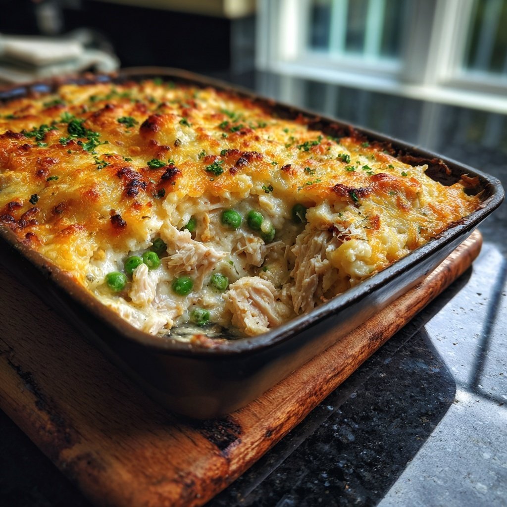 Rotisserie Chicken And Rice Casserole