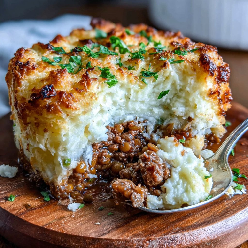 Beef And Lentil Shepherds Pie