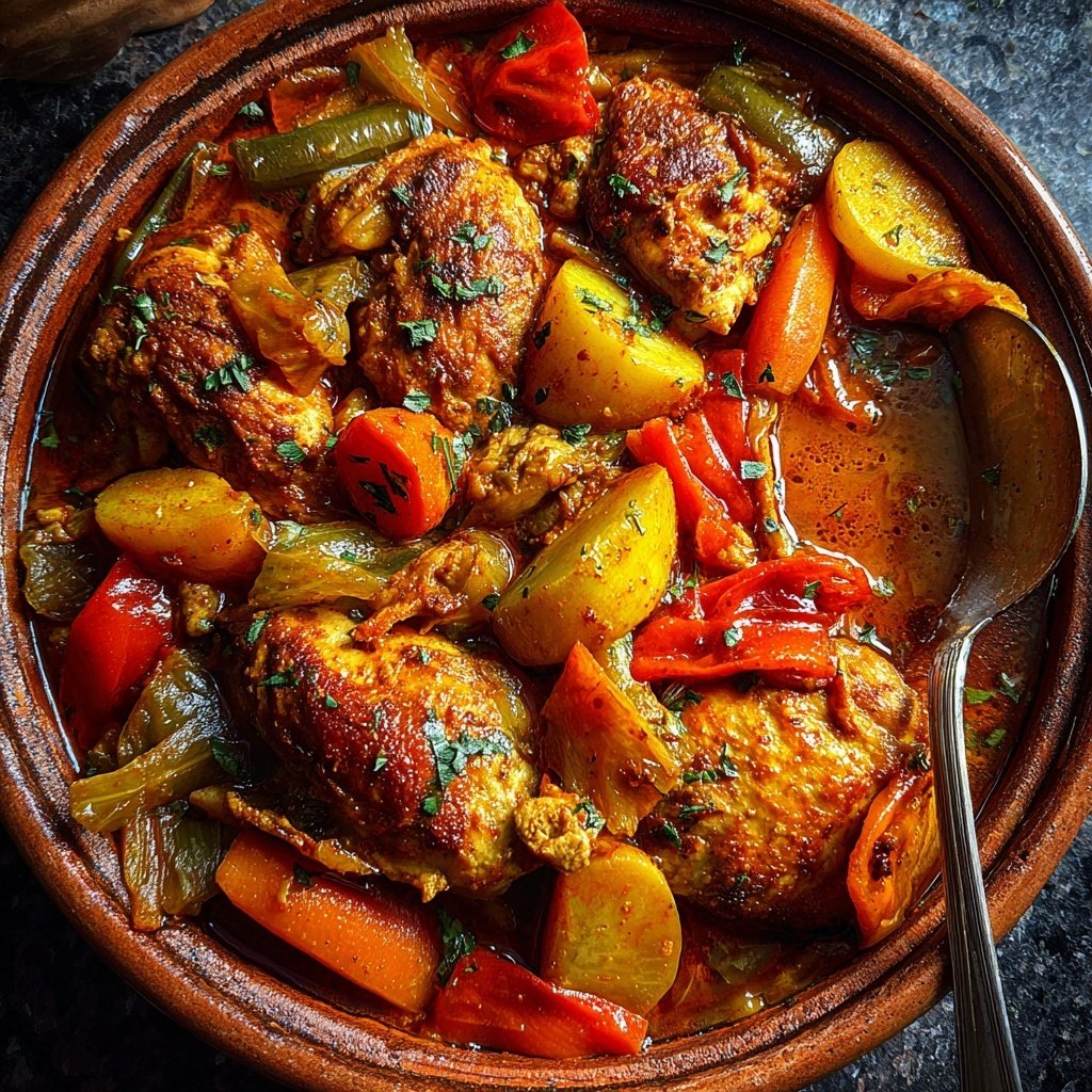 Global Flavors Moroccan Chicken Tagine