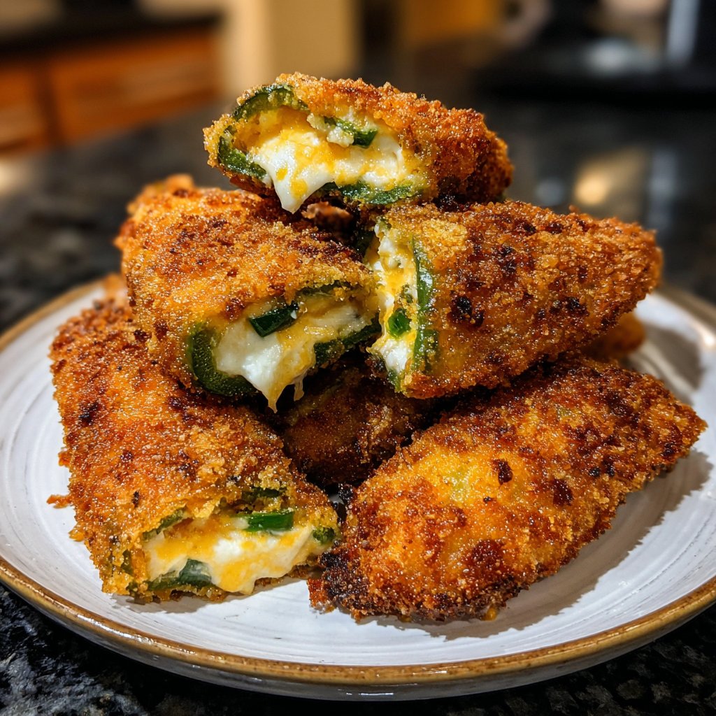 Jalapeno Poppers with Panko Crust