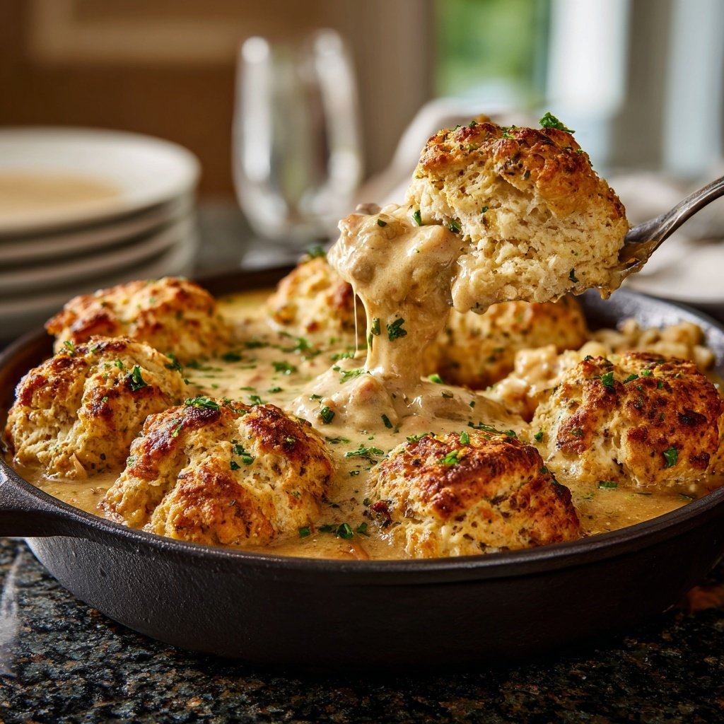 Comfort Food Chicken And Biscuits