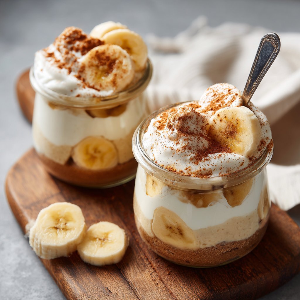 Banana Cinnamon Yogurt Breakfast Cups