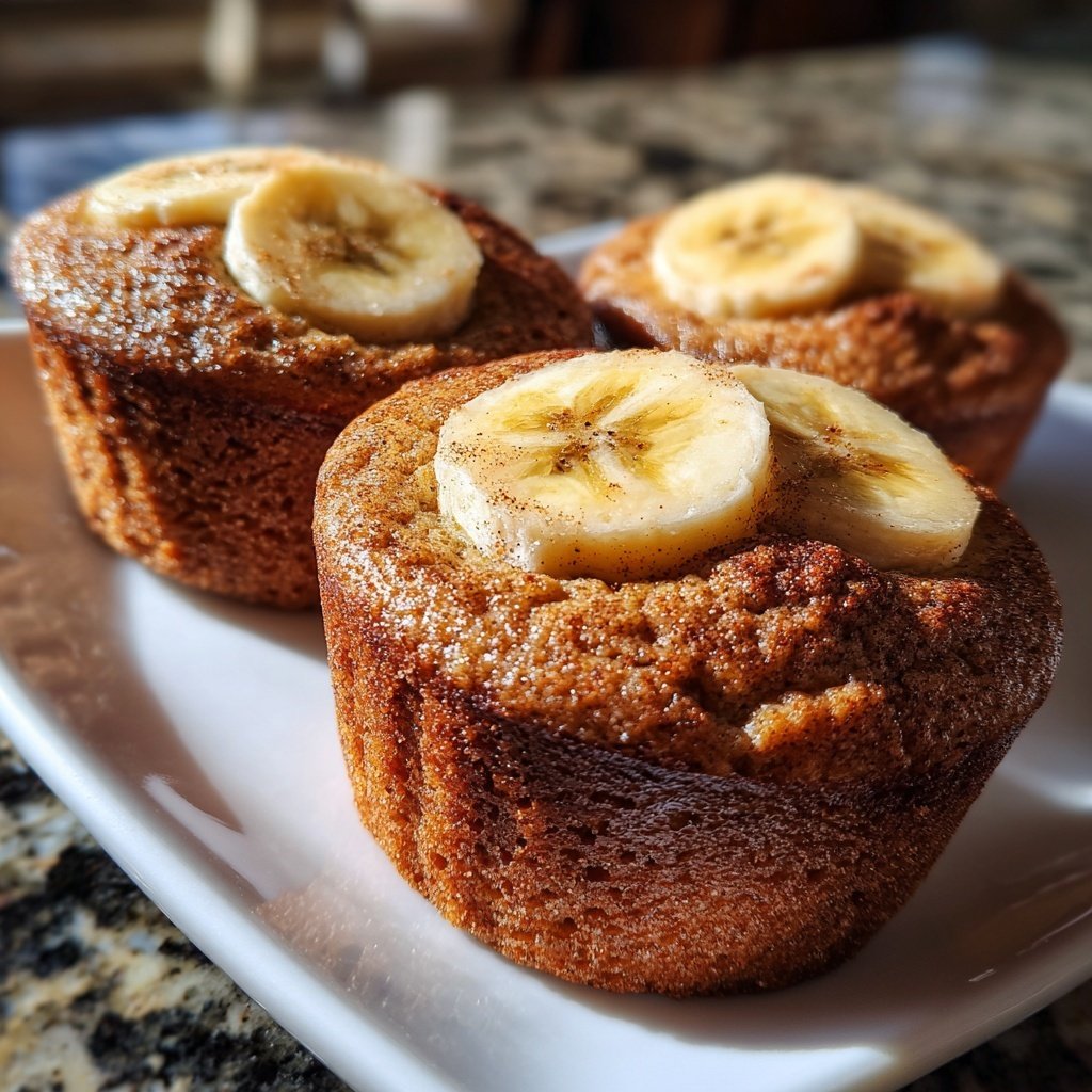 Healthy Muffins With Banana And Cinnamon